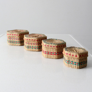 Cajas de Pasto Marino con Logotipo, Precio al por Mayor, Caja de Paja Natural, Cestas de Pasto Marino, Soporte ODM - Product Image 5