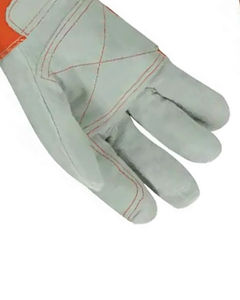 Wholesale Bulk Custom Logo Leather Safety Work Gloves Welding and Leather Working Safety <b>Clothing</b> - Product Image 2
