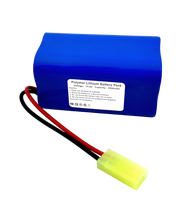 Livraison rapide Batterie Li-Ion Cylindrique Personnalisée 11.1V 12V 2600mAh 3000mAh avec Connecteurs et Fils Personnalisés Smart BMS