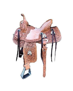 Juego de tachuelas de cuero genuino de primera calidad, monturas de carreras occidentales e inglesas para montar a caballo - Product Image 1
