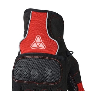 Guantes Profesionales de Motociclismo para Invierno, de Cuero de Alto Rendimiento, con Protección de Nudillos a Prueba de Viento y Agarre Antideslizante - Product Image 4