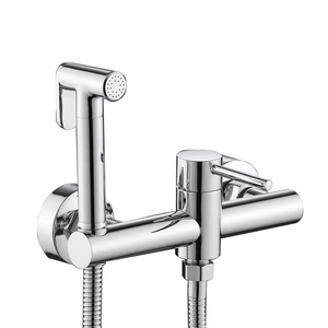 Настенный хромированный смеситель для биде - Product Image 1