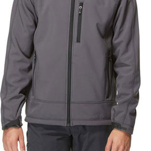 Chaqueta Cortavientos Deportiva para Hombre de Alta Calidad, Chaqueta Impermeable OEM al por Mayor, Chaqueta Softshell Personalizada de Poliéster y Elastano para Hombre - Product Image 4