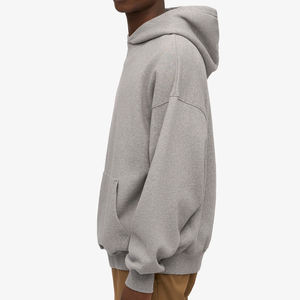 เสื้อมีฮู้ดโอเวอร์ไซส์ของผู้ชายทรงโอเวอร์ไซส์แบบกำหนดเองขายดีได้รับความนิยม - Product Image 3