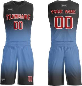 Uniformes de Baloncesto Sublimados OEM, Conjuntos de Uniformes de Baloncesto Reversibles Personalizados, Proveedor Mayorista de Uniformes de Baloncesto - Product Image 1