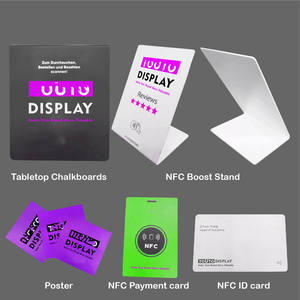 Estante de exhibición de mostrador ecológico de PVC ligero OEM ODM personalizado fácil montaje Color personalizado para promoción de tienda minorista - Product Image 3