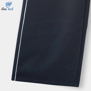 Pantalon femme tendance 2025, taille mi-haute, devant plat, design personnalisé, polyester/coton, séchage rapide, vêtements de mode, impression personnalisée - Product Image 4