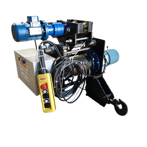 Cpmpact Electric Wire Rope <b>Hoist</b> VFD Control | High Quality Metal Construction Energy Efficient Precise Lifting Heavy Duty - Product Image 1