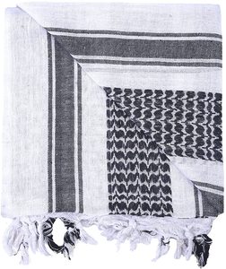 OEM/ODM Muslim <b>Men's</b> Tactical Desert Keffiyeh | 100% Cotton Shemagh 42x42 | Checkered Pattern | Breathable Lightweight | Custom - Product Image 2