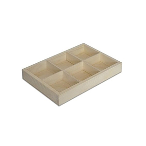 Plateau de service multifonctionnel personnalisable rectangulaire en bois de bambou pour aliments café petit déjeuner Plateaux de service en bois - Product Image 6