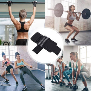 OEM Service Fitness Weightlifting Leather <b>Straps</b> Heavy Weightlifting Wrist Support <b>Straps</b> Gym Exercise Wrist <b>Strap</b> - Product Image 6