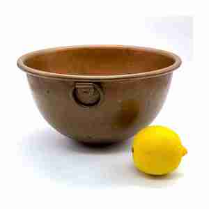 Cuenco para mezclar de cobre hecho a medida de alta calidad para huevos, artes y artesanías de metal para acampar, alta demanda a un precio razonable - Product Image 2