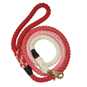 New Arrival Pink Ombre Rope <b>Dog</b> Leash Best Price Adjustable Cotton Pet Leash for Training Directly From Manufacturer Wholesaler - Product Image 6