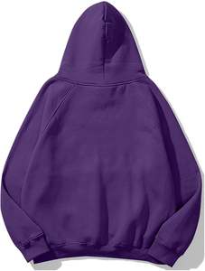 Sudadera de Algodón de Alta Calidad para Hombre, Ropa Deportiva de Gran Tamaño, Capucha de Hombro con Bolsillo, Logotipo Personalizado Bordado, Invierno - Product Image 5