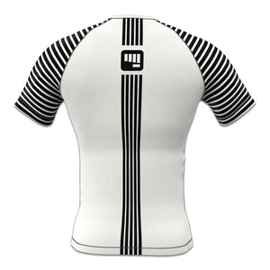 Camiseta de Compresión Profesional para Hombre, para BJJ, de Poliéster y Elastano, Absorbe la Humedad, Secado Rápido, para Entrenamiento - Product Image 4