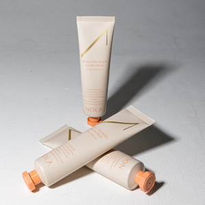 Pack de masque facial Peel-Off 60ml Soins de la peau coréens pour le resserrement des pores du visage Radiant Soin des rides avec de l'acide hyaluronique au collagène - Product Image 1