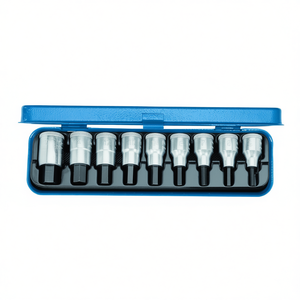 Juego de Llaves de Tubo Gedore de 1/2'' para Tornillos Hexagonales Métricos, Kit de 9 Puntas para Destornillador - Product Image 3