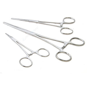 Ensemble de pinces hémostatiques chirurgicales en acier inoxydable, instruments de serrage à verrouillage, vente en gros - Product Image 5