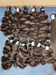 Extensiones de cabello humano virgen vietnamita súper doble dibujado tipo encaje-hueso recto 8 14 20 26 28 pulgadas opciones de longitud - Product Image 4