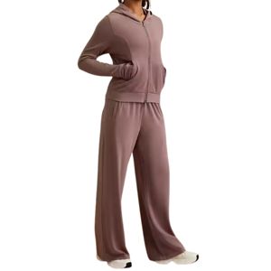 New Design <b>Crop</b> Top Jogger Sweat Suit 2 Piece Hoodie Suit <b>Pants</b> Set Jogging Track Suit Women Tracksuits Made By Isha Industry - Product Image 6