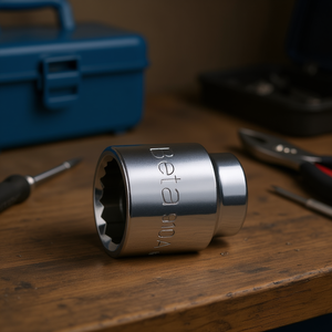 Chiavi a Bussola Esagonali e Quadrate Cromate da 3/8 Pollici con Attacco Femmina - Product Image 3