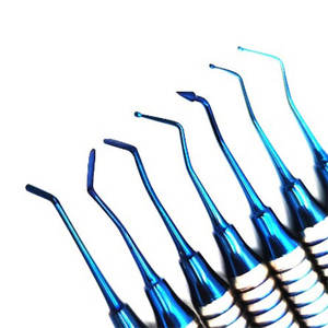 Premium 7 piezas Dental de alta calidad herramienta de llenado compuesto espátula titanio relleno dentista instrumento - Product Image 3