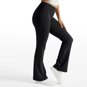 Leggings personnalisés OEM pour femmes avec technique de strass en tissu respirant pour Promotions de fitness en salle de sport Commandes en gros Options de logo - Product Image 3