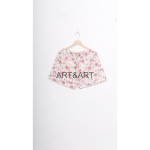 Traje de noche indio de algodón hecho a mano para adultos, conjunto de pijama suave y cómodo con estampado Floral, vestido de noche para dama de honor para verano - Product Image 6