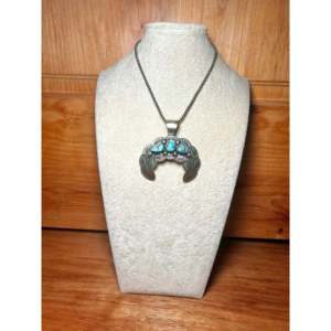 Colgante Vintage Chimney Butte Golden Hill y de Plata de Ley con engaste de bisel - Product Image 6