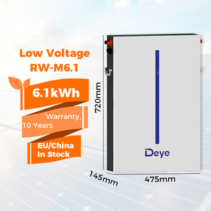EU Stock Hot Sale Deye SE-G 5.1 Pro-B Niederspannungs-Lithium batterie LiFePO4 51.2v 100Ah stapelbare Lithium batterien für den Heimgebrauch - Product Image 4