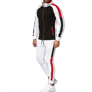 Custom Wholesale 100% Cotton Men <b>Gym</b> <b>Hoodie</b> Sweat Suits Casual Sport Set Comfortable Tracksuit 2026 - Product Image 3