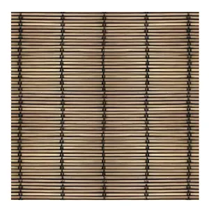 2.2mm Plain Weave Bamboo Carbonized Bamboo Blinds Material