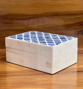 กล่องเก็บไม้แข็งแบบทำด้วยมือยังไม่เสร็จหรูหราได้รับแรงบันดาลใจจากงานฝีมือ HF รูปทรงต่างๆของขวัญไม้ขายส่งตามต้องการ - Product Image 6