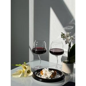 Copas de Vino de Vidrio Ecológicas Hechas a Mano, Realzan el Sabor, Claridad, Expresión Aromática, Diseño Clásico, Símbolo de Hospitalidad, Buen Gusto - Product Image 3