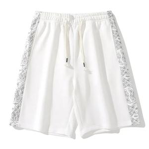 2024 personnalisé conçu de haute qualité hommes sport Cargo Shorts été Style décontracté Anti-rides maille XS taille solide peigné motif - Product Image 5