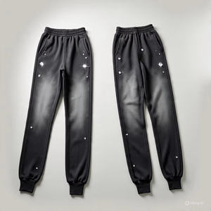 Pantalon ample en coton doux, confortable, écologique, à séchage rapide, de haute qualité, chaud, décontracté, pour se détendre, épaisseur moyenne, polyester, pantalon pour homme - Product Image 4