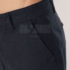 กางเกงขาสั้นคาร์โก้ผู้ชายคุณภาพสูง ผ้าฝ้าย 100% สวมใส่สบาย เหมาะสำหรับออกกำลังกาย เอวกลาง แห้งเร็ว ลายเรียบ - Product Image 4