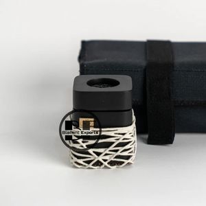 Mubkhar en bois 2025 Ramadan bois Bakhoor Mobkhar Frangence brûleur d'encens enveloppé Design parfum multicolore pour bureau à domicile - Product Image 3