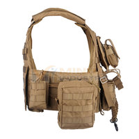 Chaleco Táctico Resistente para Aventuras al Aire Libre y Actividades de Campo, Chaleco Táctico Ligero con Correas Ajustables