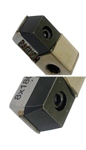 Outils de coupe de diamant Posalux en forme de V personnalisés 7mm 8mm fraise en bout de bijoux avec diamant CVD pour la fabrication de bijoux professionnels - Product Image 6