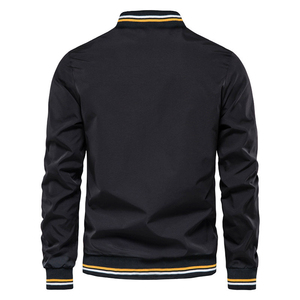 Slim Fit Varsity <strong>Jacket</strong> for <strong>Men</strong> Custom Logo Baseball <strong>Jackets</strong> Casual Spring <strong>Outer</strong> Wear Coat Leisure Blazer AXORT INDUSTERIES - Product Image 5