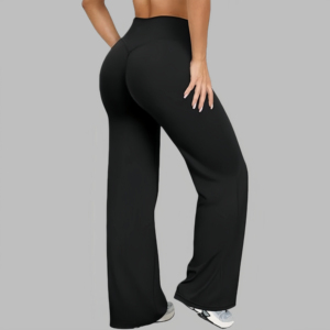 Leggings de sport pour femmes sans couture avant, coupe droite, taille haute, matière douce, pour gym et yoga, 29"/ 31.5"/ 33"/ 35" - Product Image 2