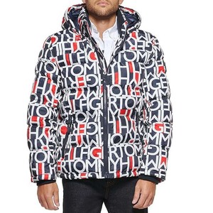 Chaqueta de Invierno para Hombre 2025, Talla XS, Estilo Urbano, con Capucha, Manga Larga, Impermeable, Cortavientos, Fabricada en Lona de Poliéster con Logotipo Frontal - Product Image 1