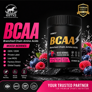 Elma Food Whey <b>Protein</b> Concentrate <b>1KG</b> Zero Sugar Added 50 Servings BCAA Muscle Growth Formula GMO Free Adult <b>Protein</b> <b>Powder</b> - Product Image 1