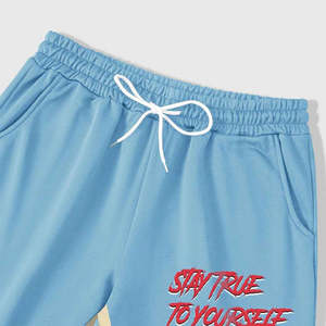 Sudadera con Capucha y Pantalones a Contraste con Estampado de Personajes de Dibujos Animados, Personalizable con Impresión DTF, Unisex, Lavado Ácido, Color Sólido - Product Image 5