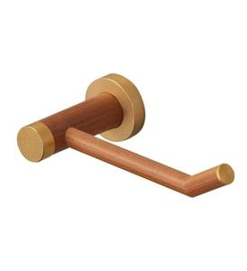 Porte-rouleau de papier hygiénique en bois au design vintage Porte-papier hygiénique mural avec vis - Product Image 1