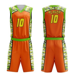Uniforme de baloncesto transpirable ligero con estampado de logotipo personalizado 2022, ropa deportiva profesional de alta calidad para exteriores en tallas grandes - Product Image 1
