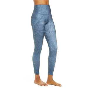 Professional Manufacturer's Best Quality Women's Mid Waist Spandex Nylon <b>Legging</b> Latest Casual Design Breathable for Gym Use - Product Image 4