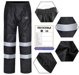 Pantalones de Seguridad Ajustables para Hombre, Antiarrugas, con Forro Polar, Logotipo Personalizado, Chaleco de Seguridad Amarillo, Algodón, Poliéster, Nailon, Precio Personalizable, ANSI - Product Image 5