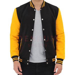 2024 New Trendy Wool and Fabric Lettermen Jacket Top Selling Breathable Hooded Design for Men for Winter - Product Image 3
